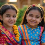 twin baby girl indian