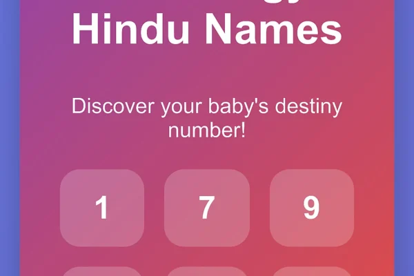 Girl Baby Names Starting with A with Numerology
