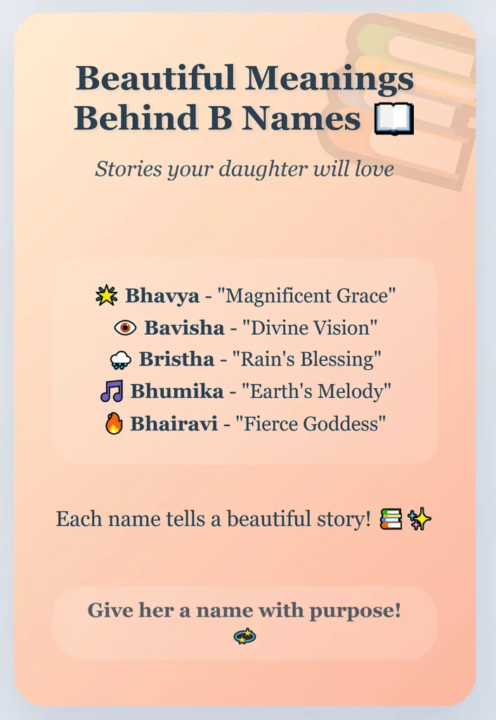 Indian Girl Baby Names Starting with B Numerology [1st Ever List Online]