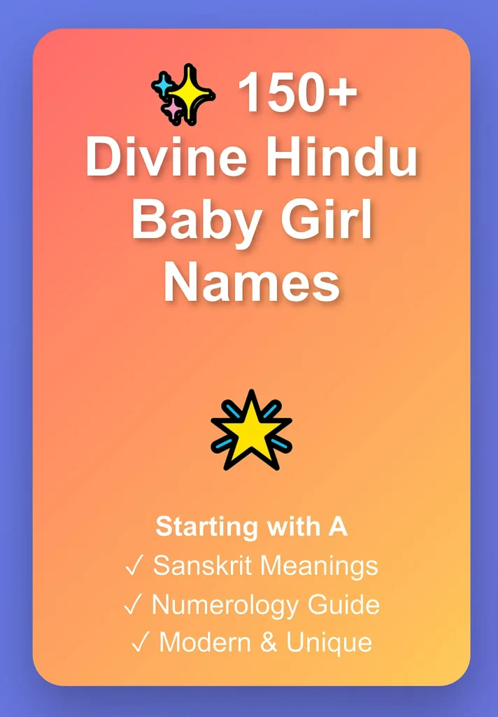 750 Girl Baby Names Starting with A with Numerology [1st Time on Internet]