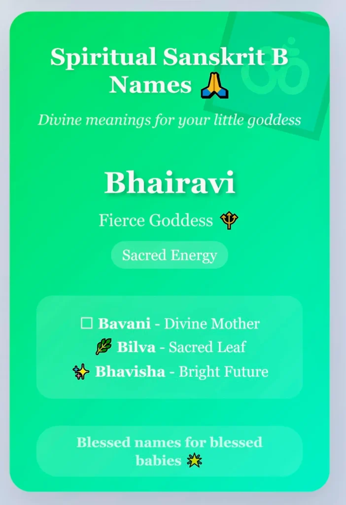 Indian Girl Baby Names Starting with B Numerology [1st Ever List Online]