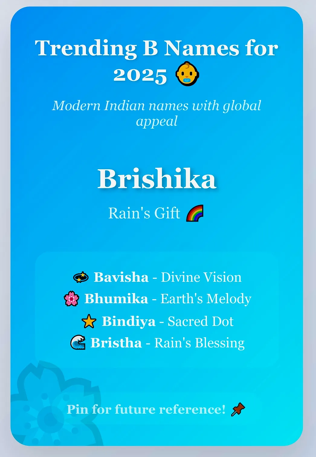 Indian Girl Baby Names Starting with B with Numerology