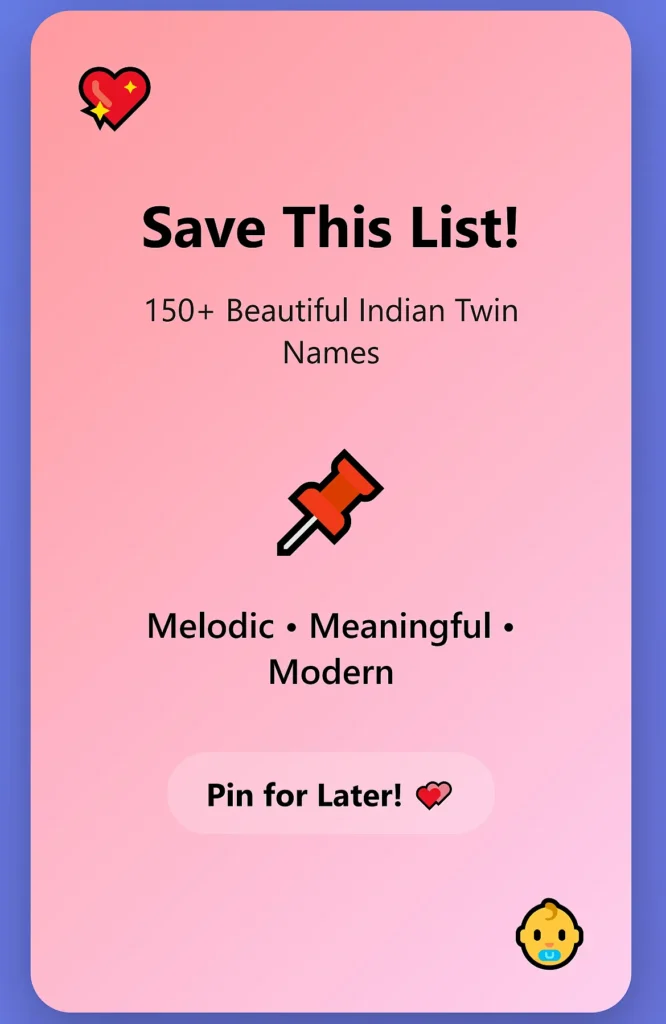 1500 Indian Twin Girl Names Starting with D [1st Time on Internet]