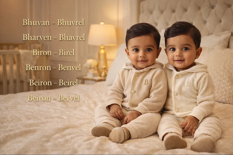 300+ Twin Hindu Baby Boy Names Starting with B Numerology, Rhyming Pairs & Sanskrit Meanings