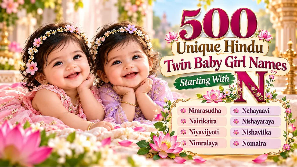 500 Unique Hindu Twin Baby Girl Names Starting With N